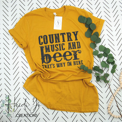 Country Music and Beer