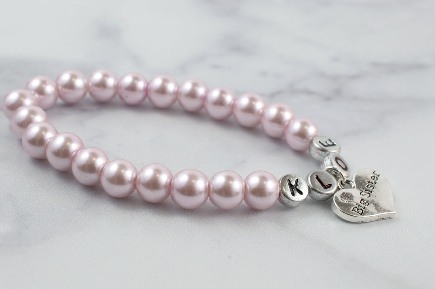 BIG SISTER PEARL BRACELET | LILAC