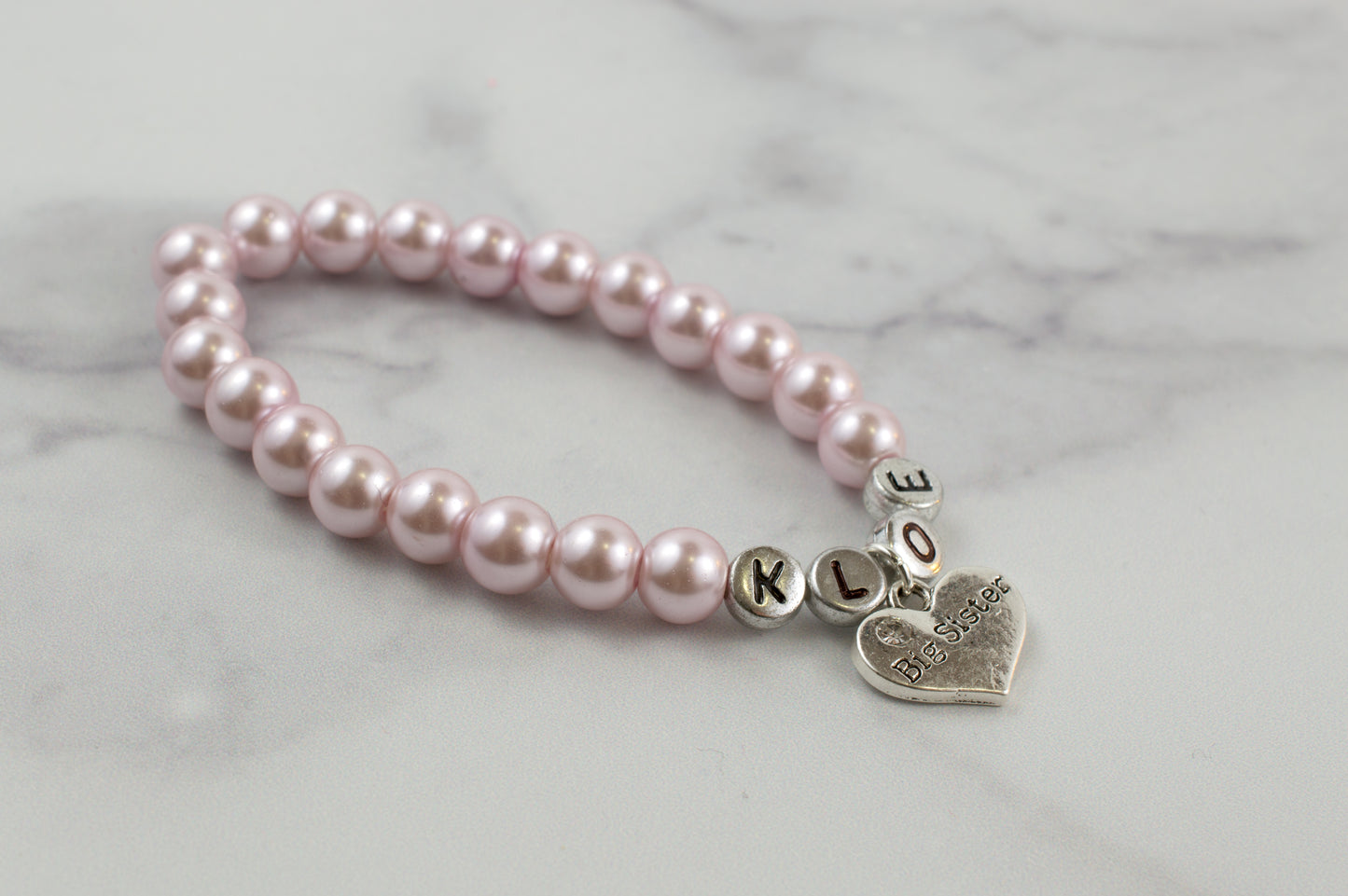 BIG SISTER PEARL BRACELET | LILAC