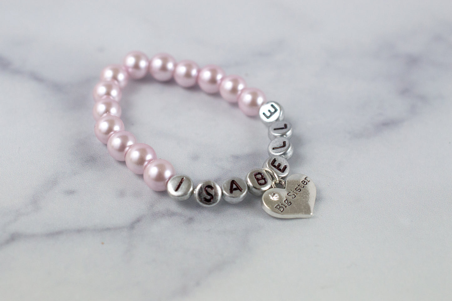 BIG SISTER PEARL BRACELET | LILAC