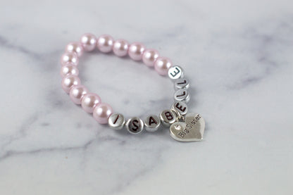 BIG SISTER PEARL BRACELET | LILAC