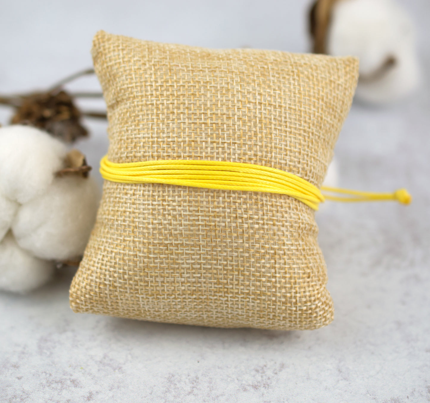 BONE CANCER AWARENESS | YELLOW CORD BRACELET