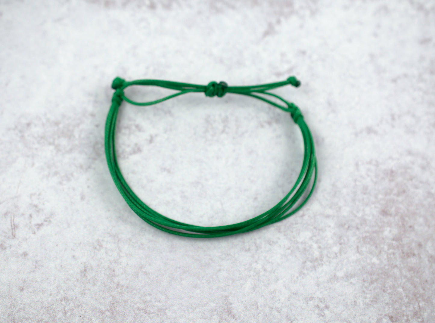 LIVER CANCER AWARENESS | GREEN CORD BRACELET