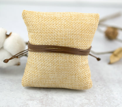 BROWN CORD BRACELET