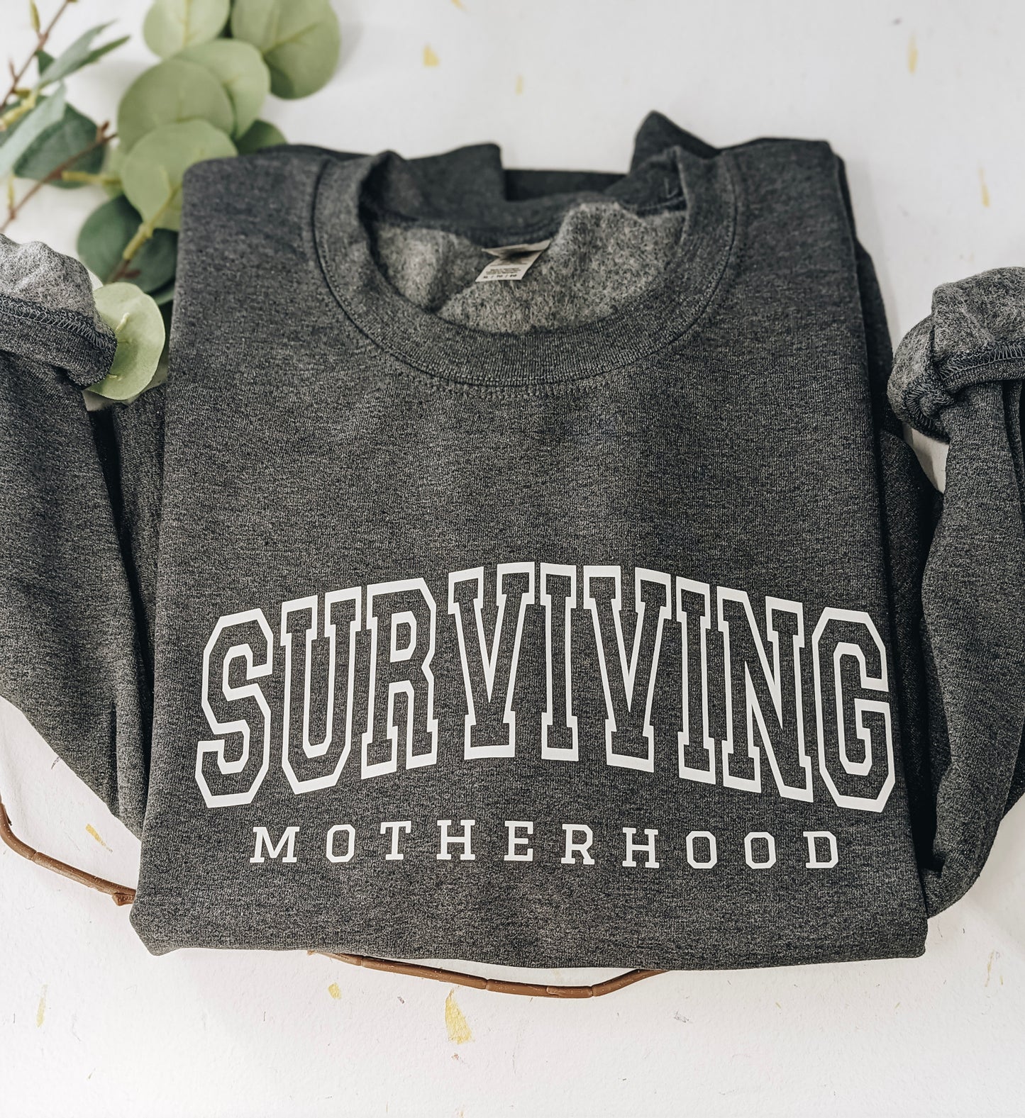 Surviving Motherhood Crew/Tee
