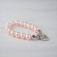 Sister Pale Pink Pearl Bracelet | Name Bracelet | Sister Gift | Sister Jewelry
