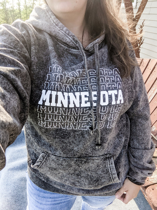 Minnesota Mineral Wash Hooded Sweatshirt
